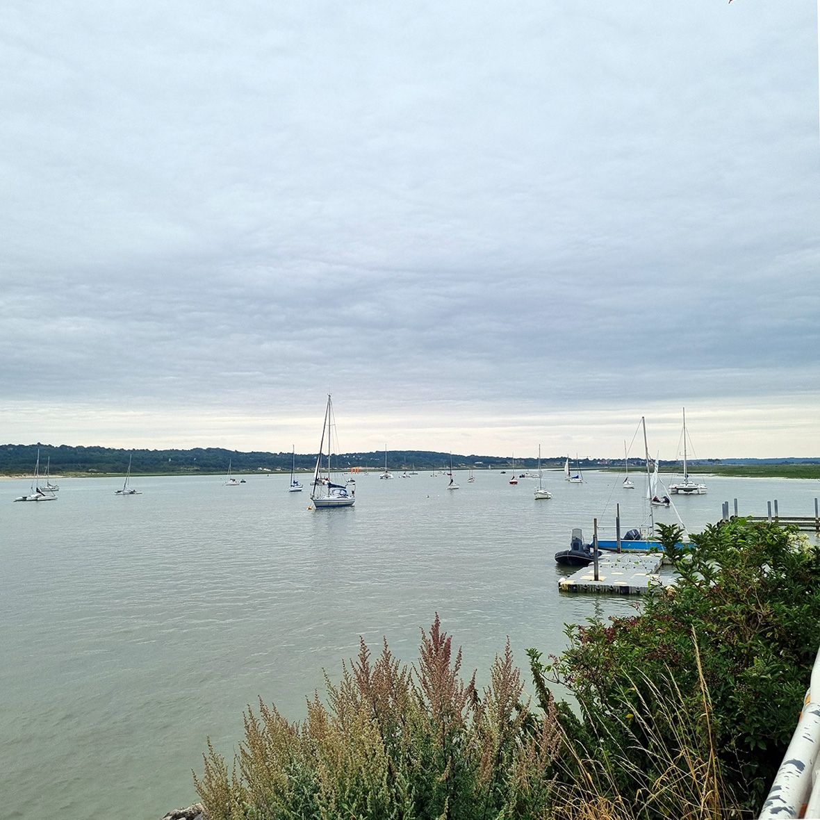 Le Touquet Canche River Upstream