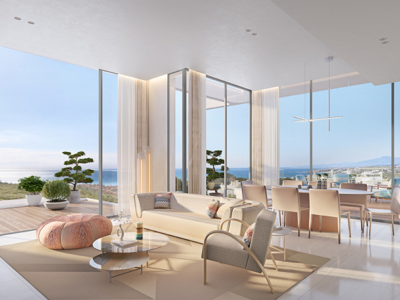 Coastal Villas and Yachts Dining Room Marea Project