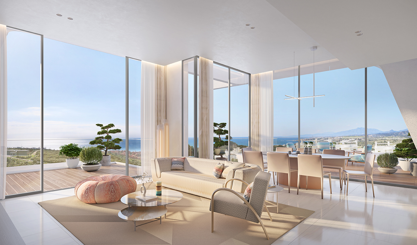 Coastal Villas and Yachts Dining Room Marea Project