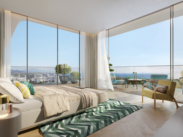 Coastal Villas and Yachts Bedroom Marea Project