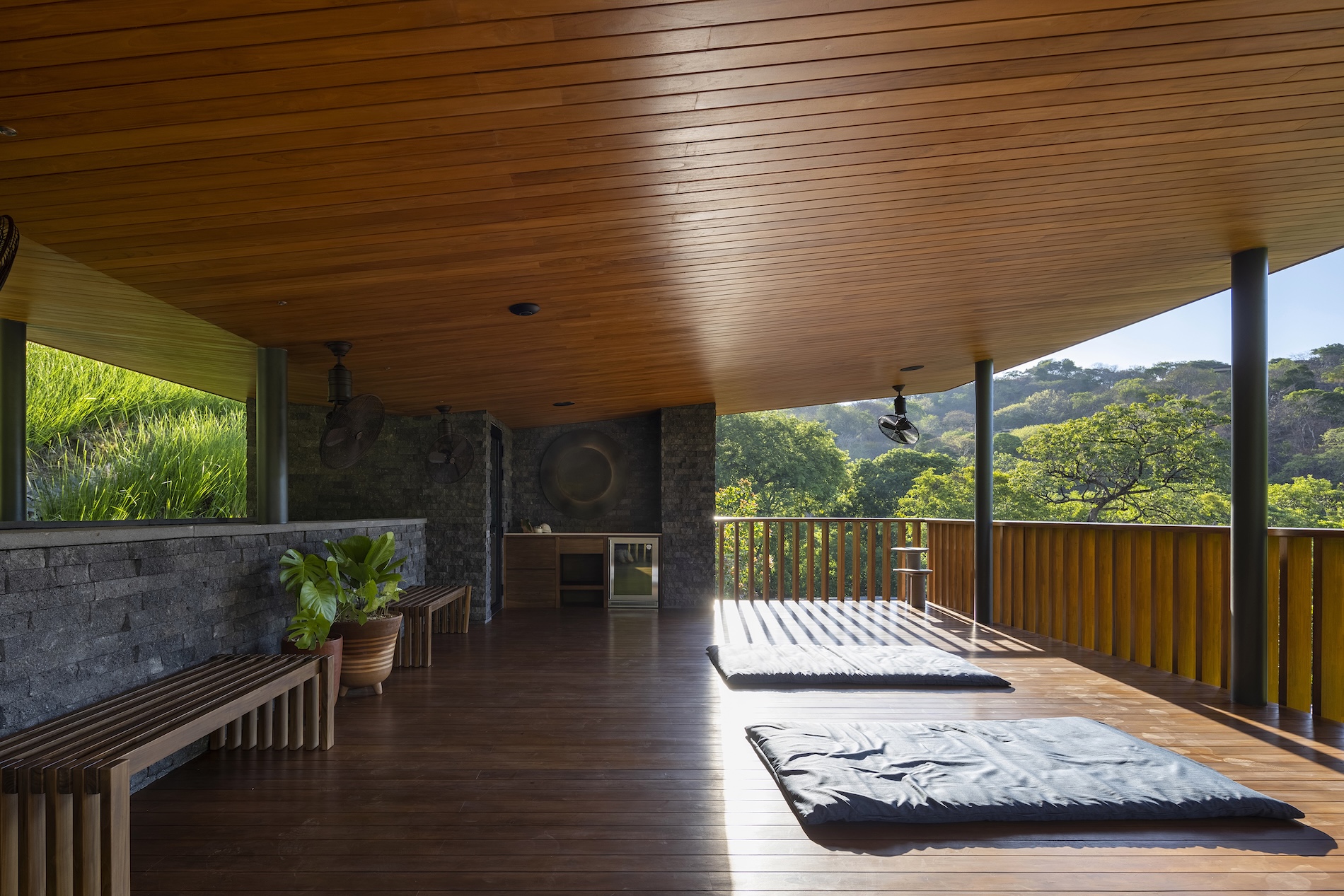 Treehouse wellness space at Villa Avellana in Costa Rica